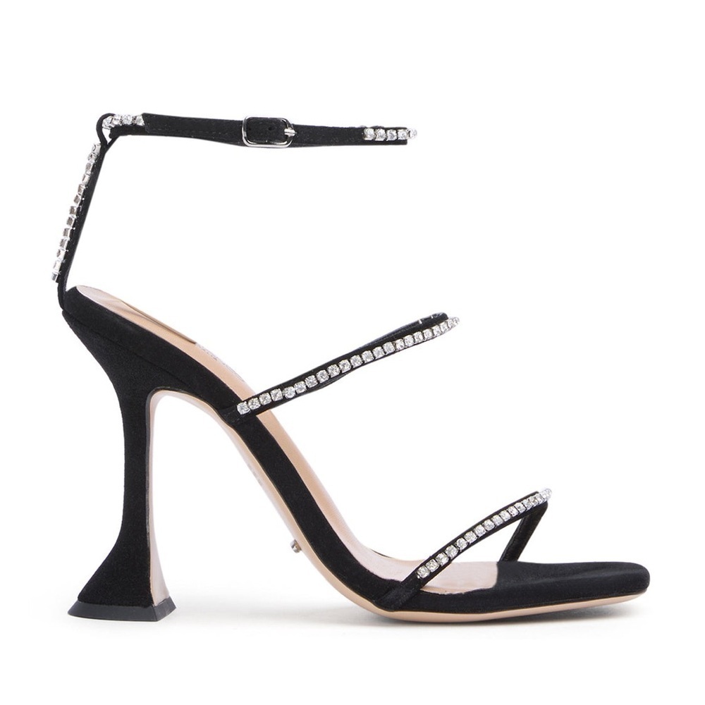 NIB Tony Bianco Women’s Shy Black Diamond Suede Pumps in size 8